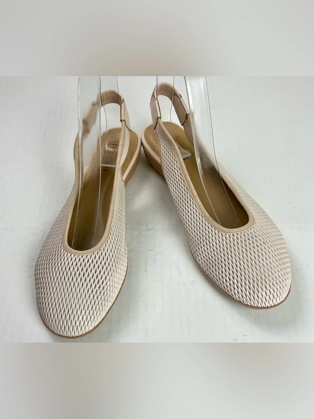 Sesto Meucci Italy Mesh Slingback Flats